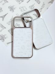 Case Ốp điện thoại iPhone Hello Kitty Trắng hoạ tiết mini iPhone 13/14/15/16/17/Plus/Pro/Promax