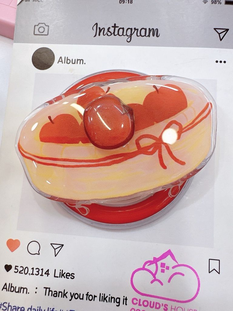 POPSOCKET Magsafe Nam Châm Hít Mẫu Đồ Ăn