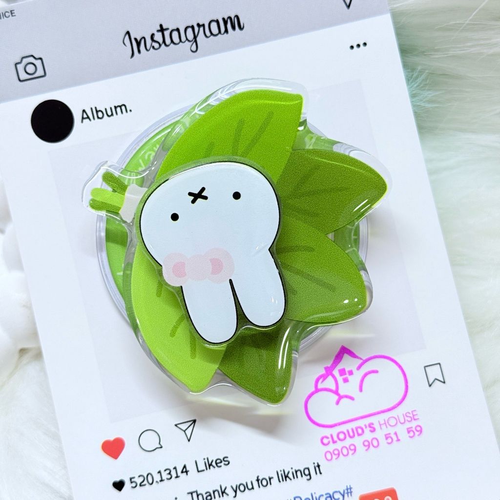 POPSOCKET Magsafe Nam Châm Hít Mẫu Miffy Rabbit - Thỏ