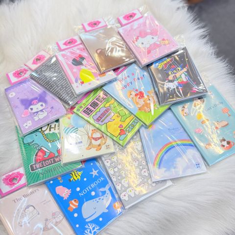SỔ TAY ĐÀI LOAN MINI ( Hello Kitty, Kuromi,...) sổ