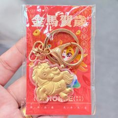 MÓC KHOÁ NGỰA VÀNG - Tết