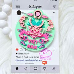 CNHN- Nam Châm Hít/ Dán Tủ Lạnh Quà Lưu Niệm Việt Nam Fridge Magnet - Refrigerator Magnet