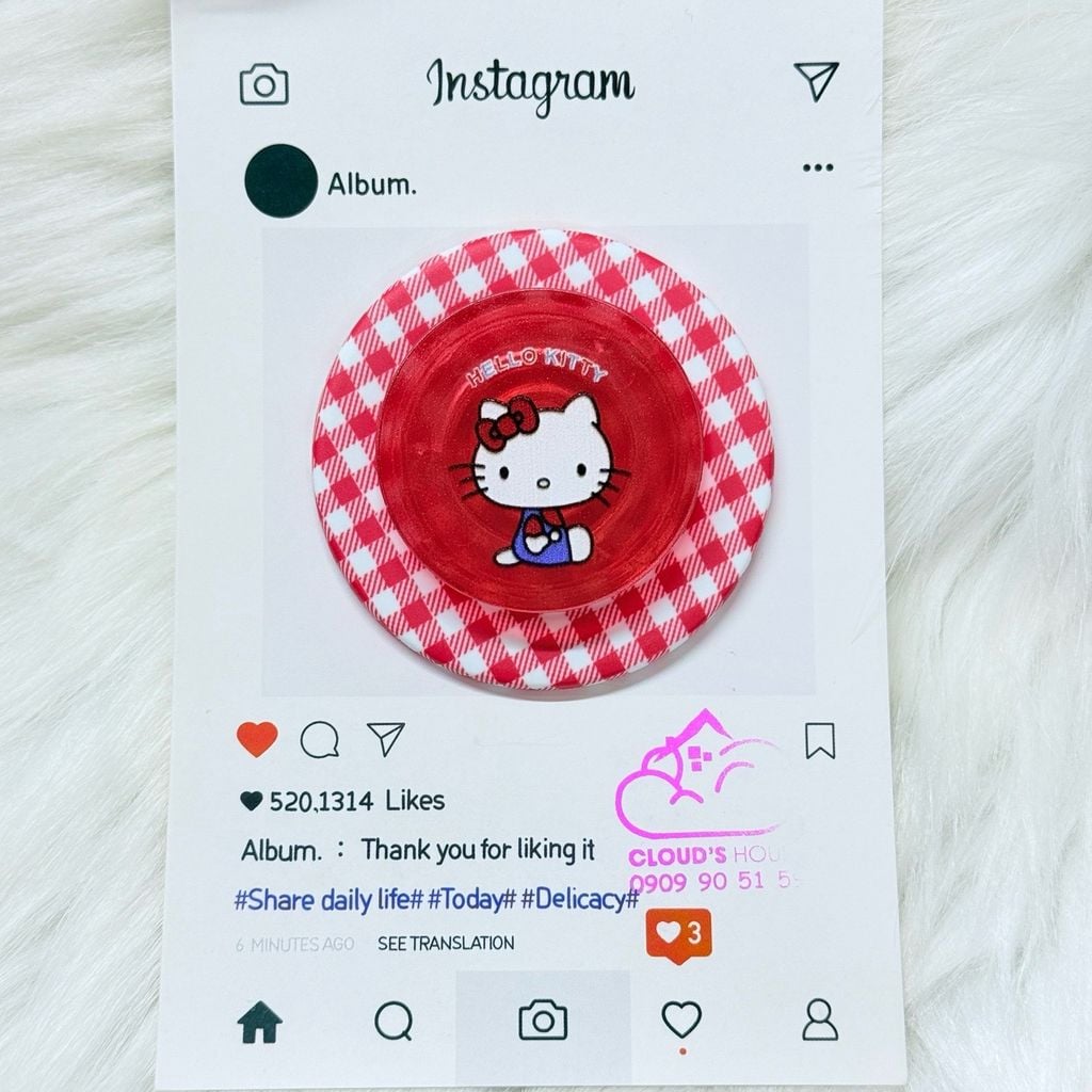 POPSOCKET Magsafe Nam Châm Hít Hello Kitty Kute