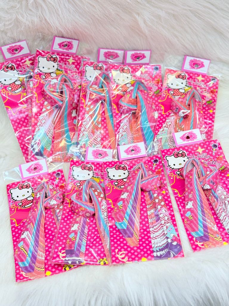 Giấy Gấp Sao Hình Hello Kitty