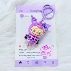 Móc Khóa Labubu Cosplay Kuromi