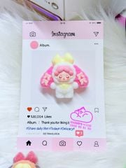 Móc Khoá Dây Charm Thỏ Công Chúa Dễ Thương