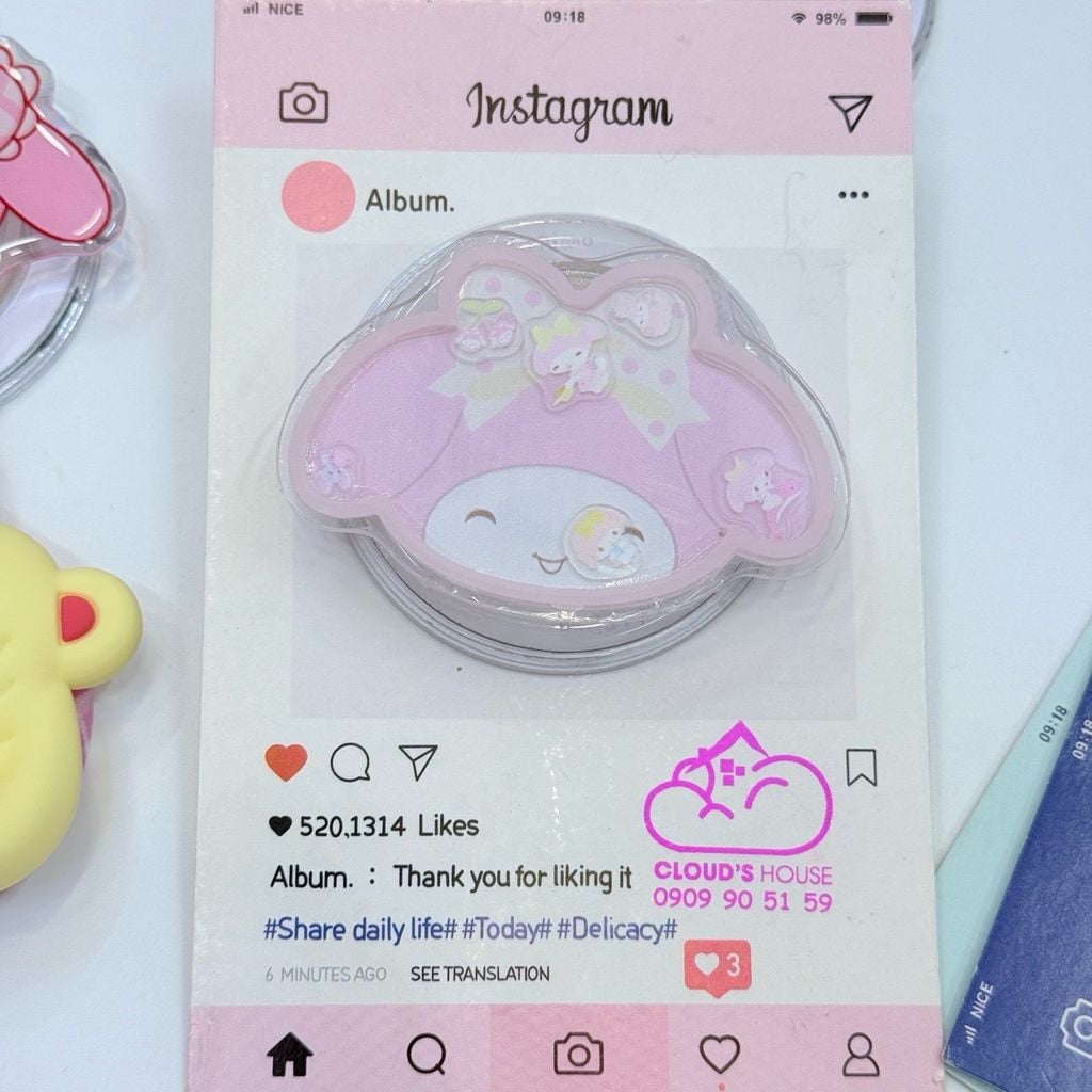 POPSOCKET Magsafe Nam Châm Hít Mẫu MELODY - KUROMI
