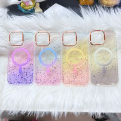 Case Ốp điện thoại iPhone Likgus Trong Ombre Nhiều Màu Bling Bling Magsafe iPhone 16/17/Promax