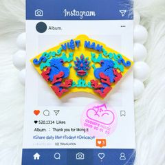 CNHN- Nam Châm Hít/ Dán Tủ Lạnh Quà Lưu Niệm Việt Nam Fridge Magnet - Refrigerator Magnet