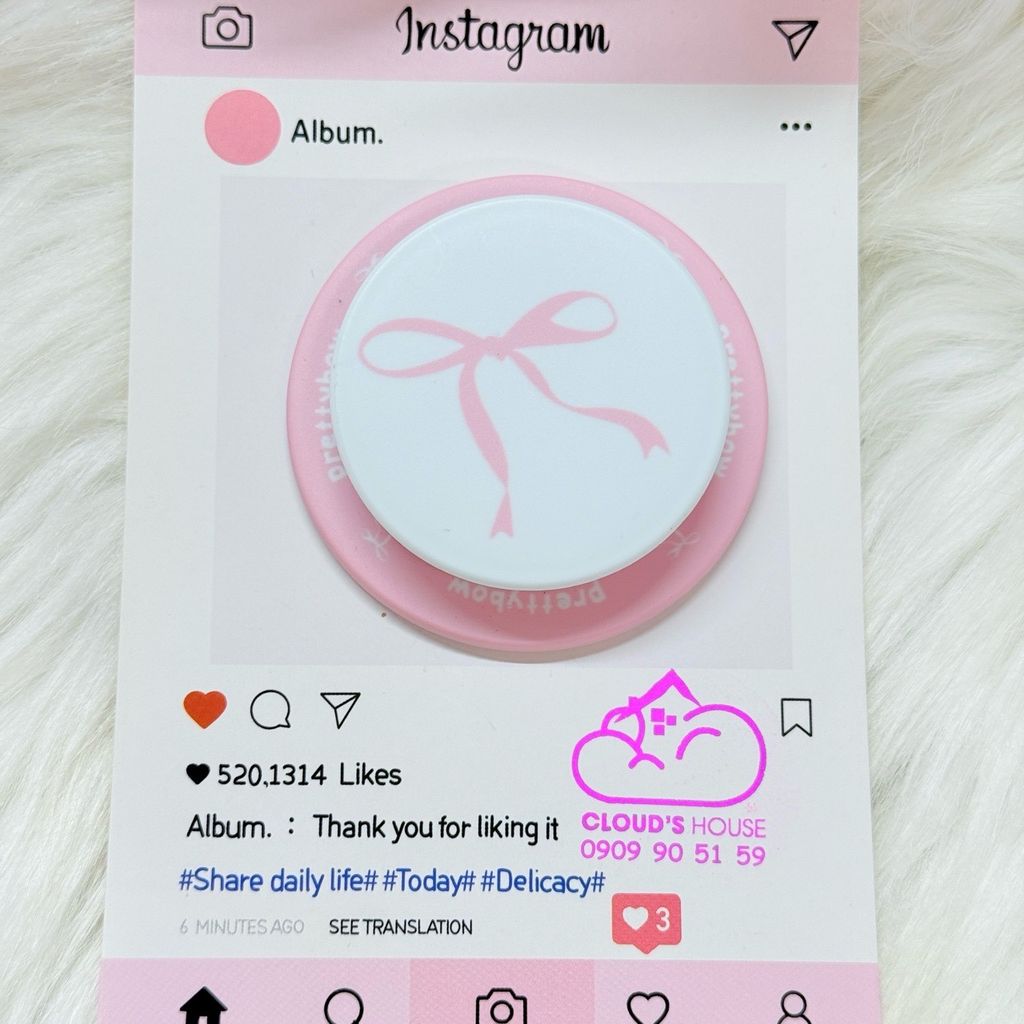 POPSOCKET Magsafe Nam Châm Hít MẪU NƠ Siêu Kute