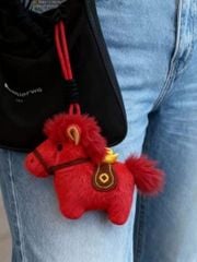 Móc Treo/ Móc Khóa Ngựa Gấu Bông Mã Đáo Thành Công Tài Lộc Tết