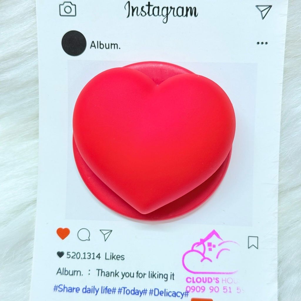 POPSOCKET Magsafe Nam Châm Hít Hình Trái Tim