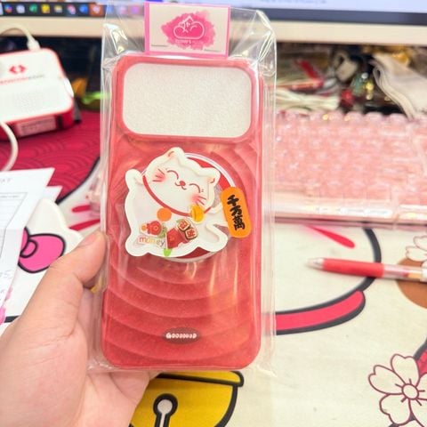 Case Ốp điện thoại iPhone Màu Đỏ Gooooood Magsafe Basic iPhone 17/16/15/14/13/12/Pro/Promax