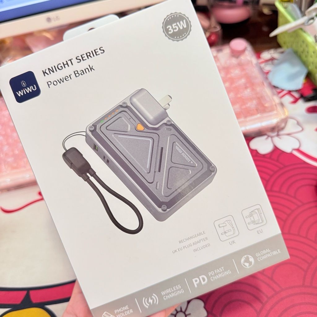 POWERBANK - SẠC DỰ PHÒNG WIWU WI-P057 POWER BANK 10000 MAH PREMIUM 35W