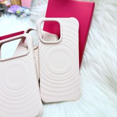 Case Ốp Điện thoại iPhone Casetify Ripple Case Màu Nude Magsafe Basic iPhone 17/16/15Pro/Promax
