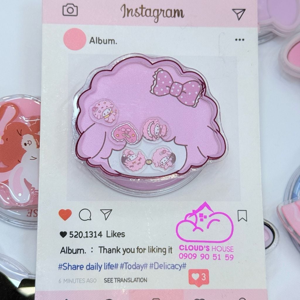 POPSOCKET Magsafe Nam Châm Hít Mẫu MELODY - KUROMI