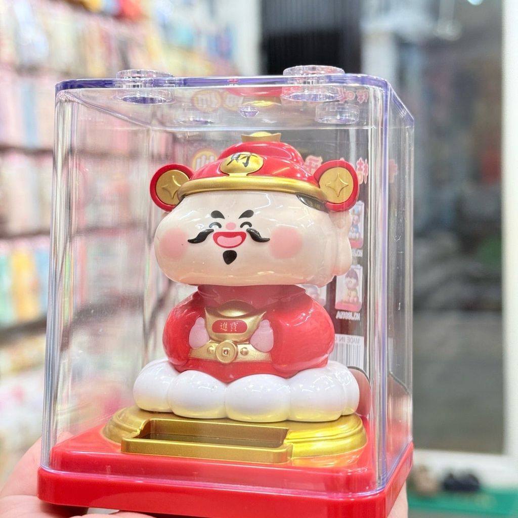 ÔNG THẦN TÀI Cầm Vàng Ngồi trên Mây đế đỏ ( 3 MÀU) - TẾT 2026- NĂNG LƯỢNG