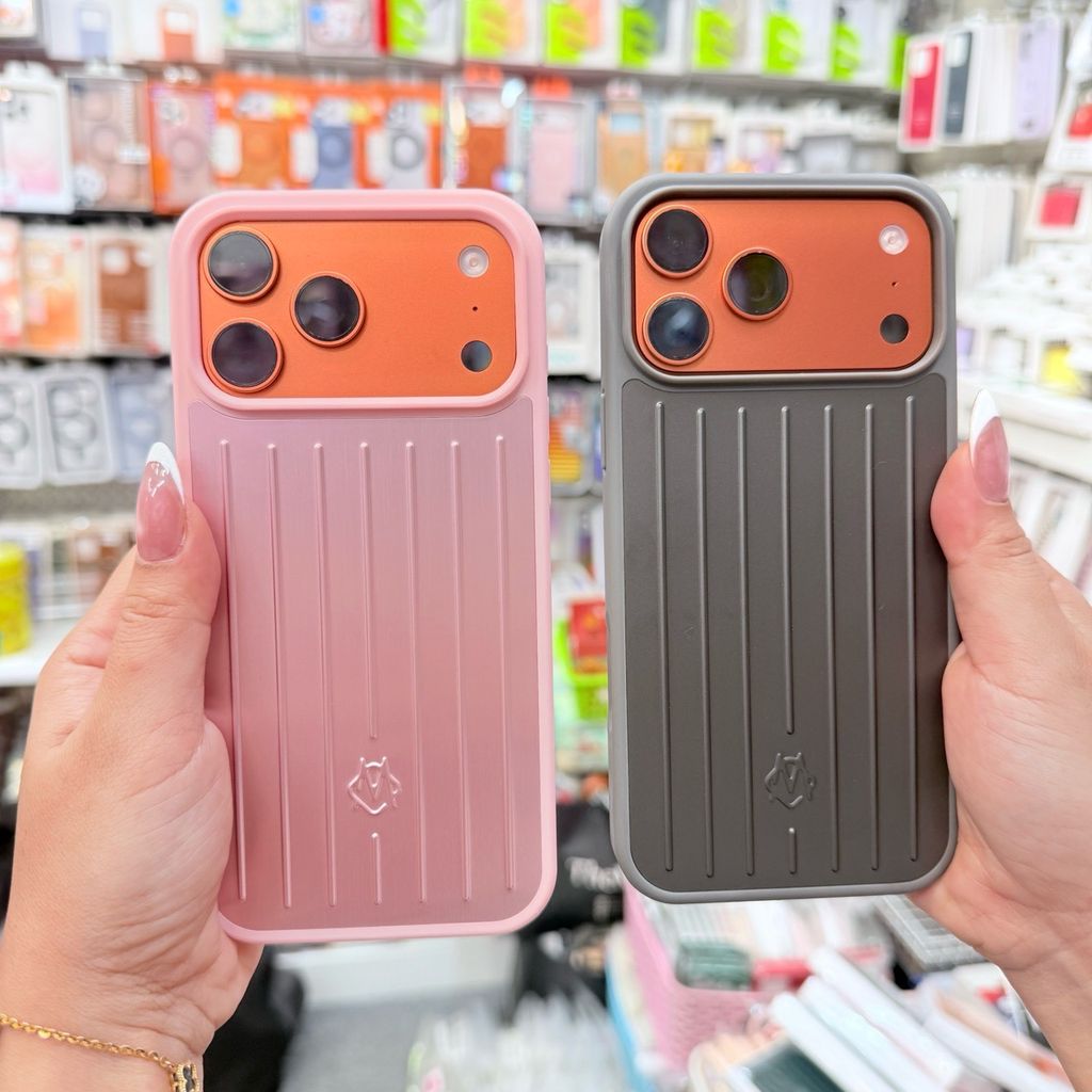 Case Ốp điện thoại iPhone Vân Vali RIMOWA Nhiều Màu Dòng iPhone 17 Promax