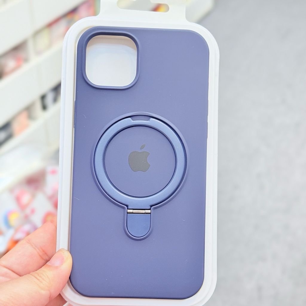 Case Ốp điện thoại Silicone Chống Dựng Nhiều Màu Magsafe iPhone 15Plus/16/16Plus