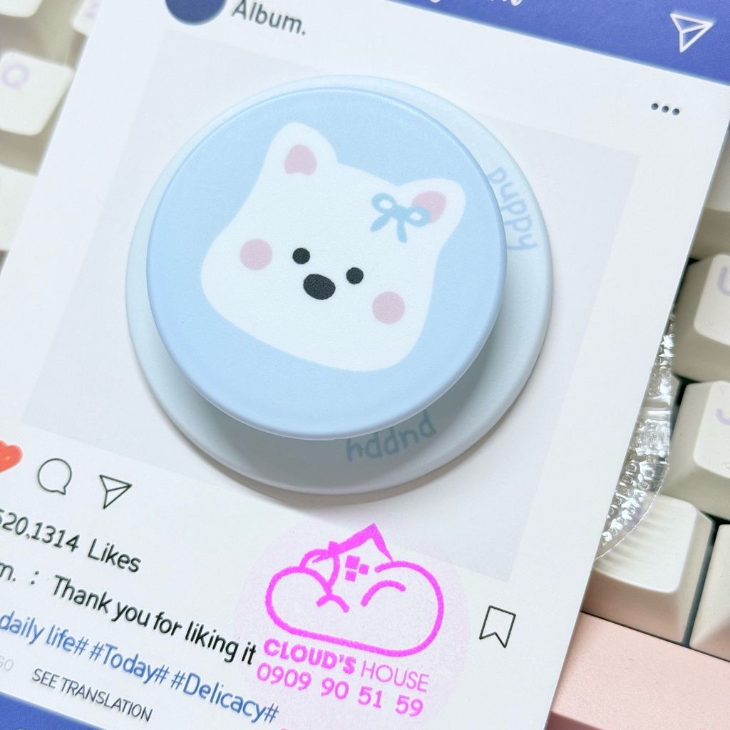 POPSOCKET Magsafe Nam Châm Hít CHÓ - MÈO Kute