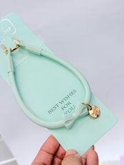 DÂY NƠ Silicone CHỐNG BẨN kèm charm