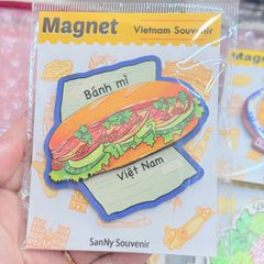 Nam châm Gỗ 3D Trang Trí Tủ Lạnh Fridge Magnet - Hình Ảnh Con Người Việt Nam - Món Ăn Việt Nam - Quà lưu niệm Việt Nam