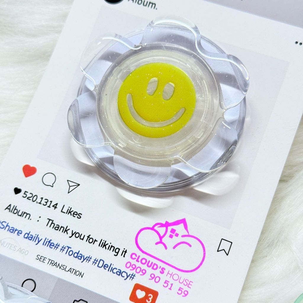 POPSOCKET Magsafe Nam Châm Hít Mẫu BÔNG HOA