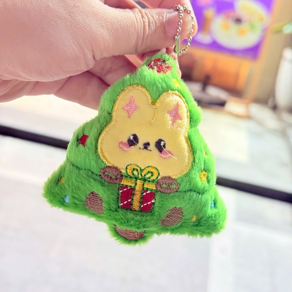 Móc Khóa Gấu Bông Giáng Sinh
