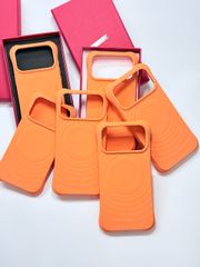 Case Ốp Điện thoại iPhone Casetify Ripple Case Cam - Orange Magsafe Basic iPhone 17/16/15Pro/Promax