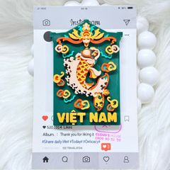 CNHN- Nam Châm Hít/ Dán Tủ Lạnh Quà Lưu Niệm Việt Nam Fridge Magnet - Refrigerator Magnet