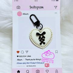 Móc treo điện thoại mini cute dễ thương - MẪU TRÁI TIM