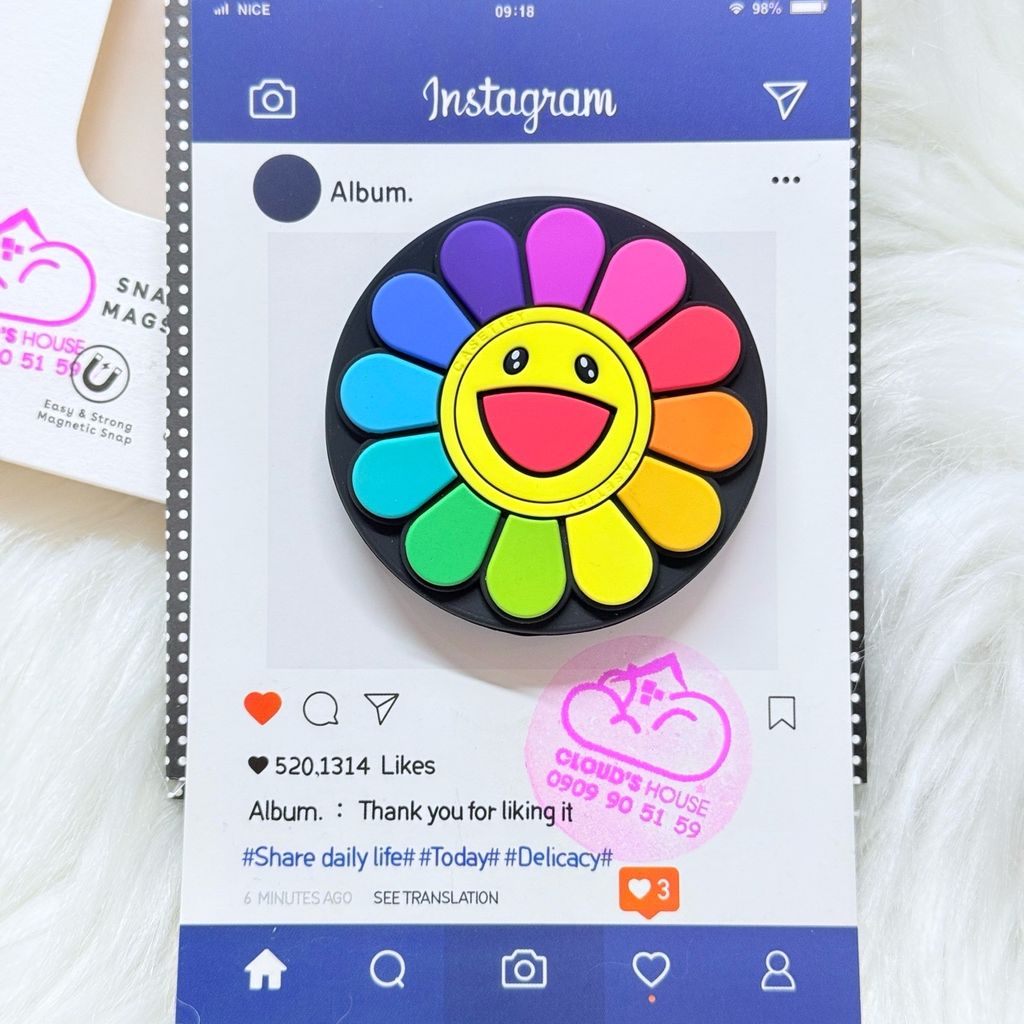 POPSOCKET Magsafe Nam Châm Hít CASETIFY Murakami