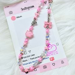 Dây đeo điện thoại ngắn Hello Kitty charm Kute (Quảng Châu, Thái Lan)