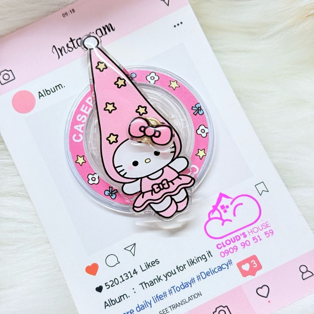 POPSOCKET Magsafe Nam Châm Hít Hello Kitty Kute