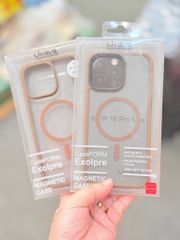 Case Ốp điện thoại iPhone Likgus Viền Nhám Magsafe Viền Màu iPhone 14/13/16/Plus/Pro/Promax