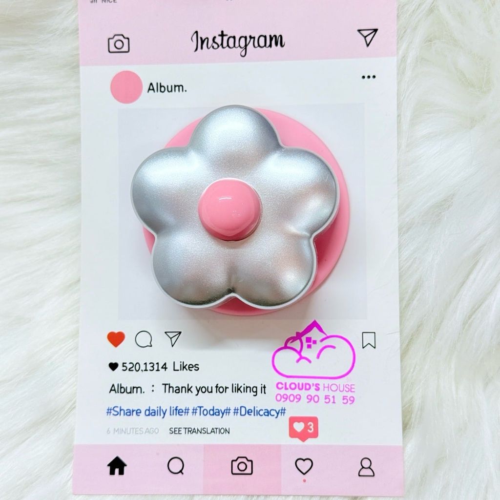 POPSOCKET Magsafe Nam Châm Hít Mẫu BÔNG HOA