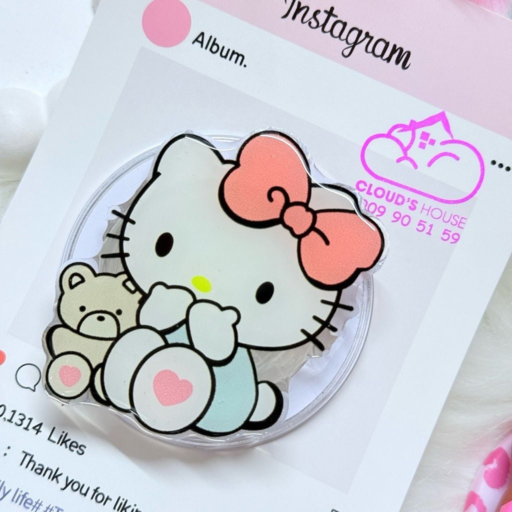 POPSOCKET Magsafe Nam Châm Hít Hello Kitty Kute