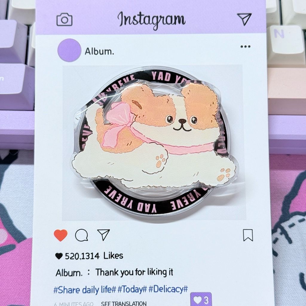 POPSOCKET Magsafe Nam Châm Hít CHÓ - MÈO Kute