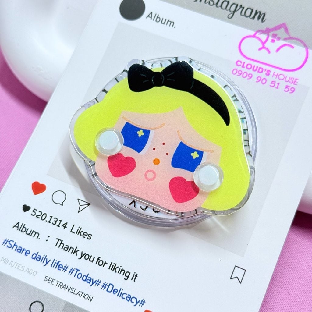 POPSOCKET Magsafe Nam Châm Hít CRY BABY Kute