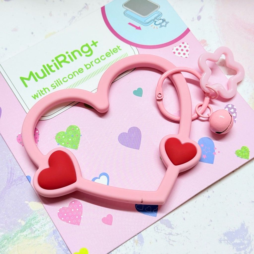 DÂY CHARM TRÁI TIM Silicone R.E.P CaseTify loại 2 CHỐNG BẨN
