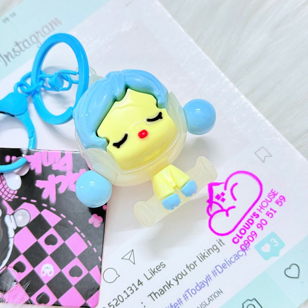 Móc Khóa Skull Panda