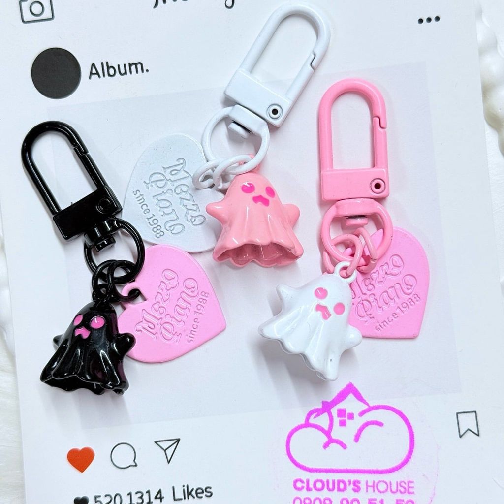 Móc treo điện thoại mini cute dễ thương - MẪU NGỒI HOA SEN