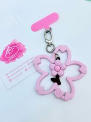 DÂY CHARM HOA Silicone R.E.P CaseTify CHỐNG BẨN kèm charm nhiều màu sắc