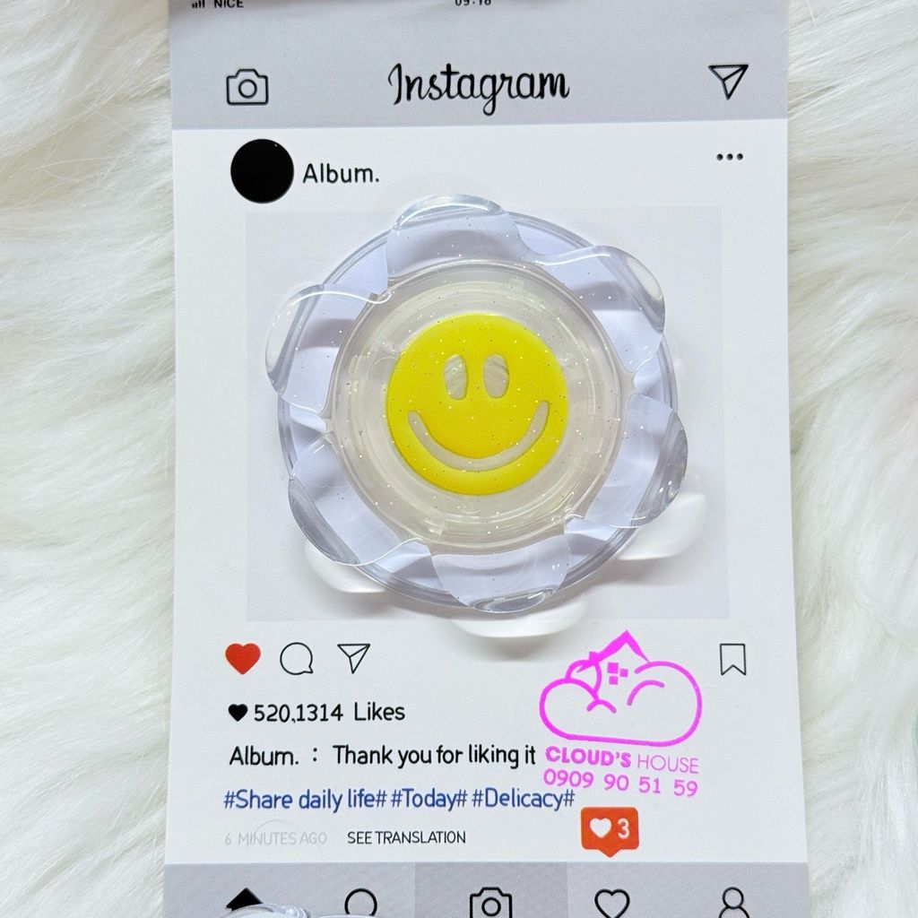 POPSOCKET Magsafe Nam Châm Hít Mẫu BÔNG HOA