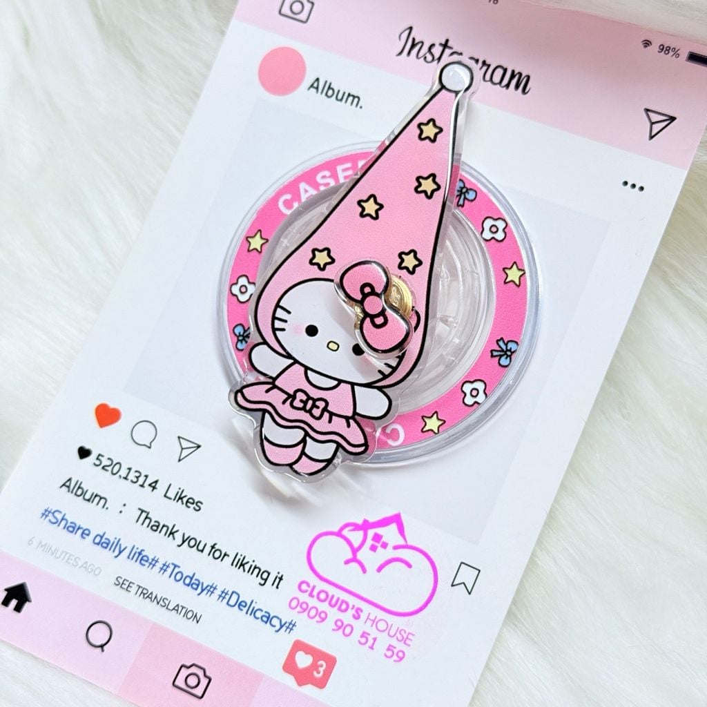 POPSOCKET Magsafe Nam Châm Hít Hello Kitty Kute