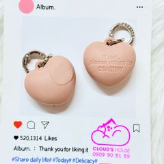 Móc Treo Móc Khóa Phụ Kiện CASETIFY Charm Trái Tim
