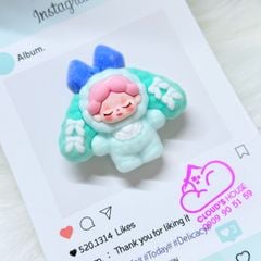 Móc Khoá Dây Charm Thỏ Công Chúa Dễ Thương