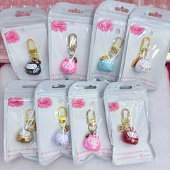 Móc Treo Mèo May Mắn Chuông Lớn Nhiều Màu