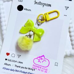 Móc treo điện thoại mini các mẫu NƠ cute dễ thương - nhiều mẫu