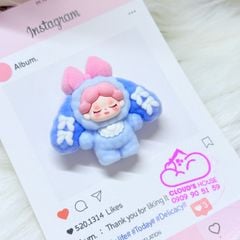 Móc Khoá Dây Charm Thỏ Công Chúa Dễ Thương